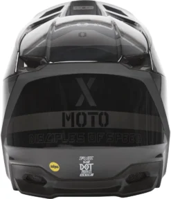 Fox Racing V2 NOBYL BLACK HELMET ECE -Fox Racing FO28023001S 3