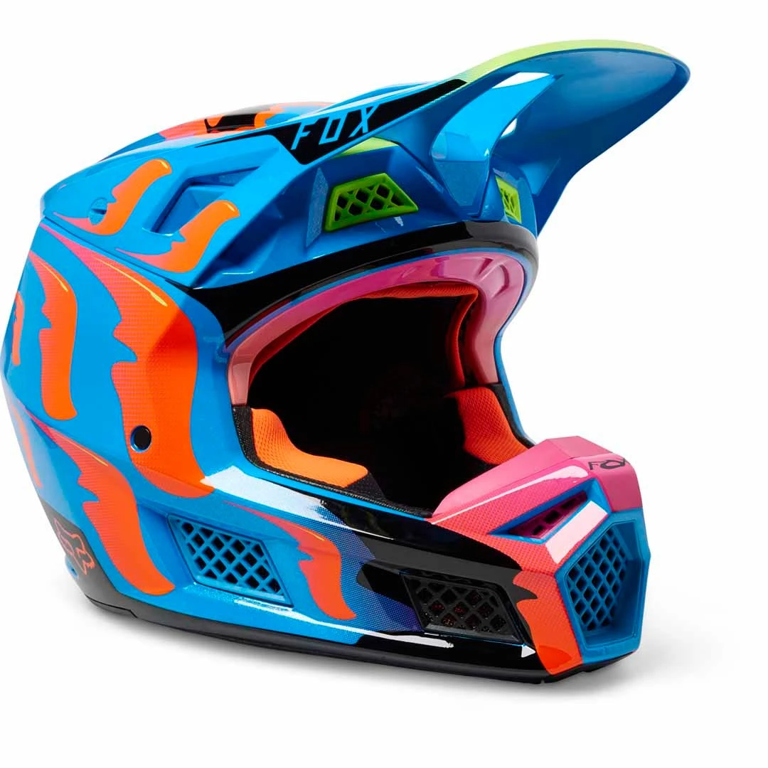 Fox Racing V3 RS EYERIS HELMET ECE 1 Fox Racing V3 RS EYERIS HELMET ECE