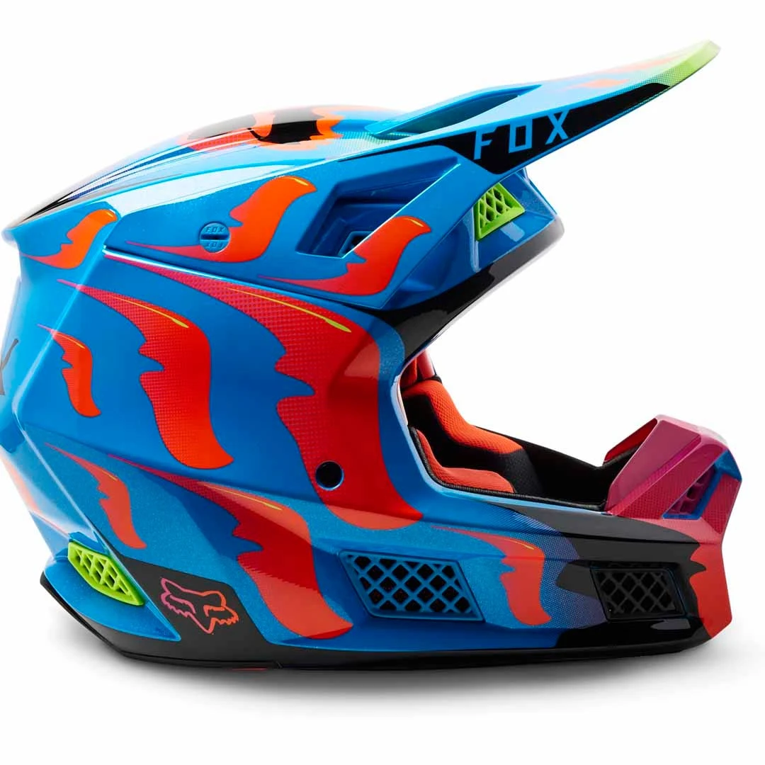 Fox Racing V3 RS EYERIS HELMET ECE 2 Fox Racing V3 RS EYERIS HELMET ECE - Image 2
