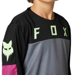 Fox Racing YTH DEFEND LS JERSEY RACE -Fox Racing FO31075001S 3